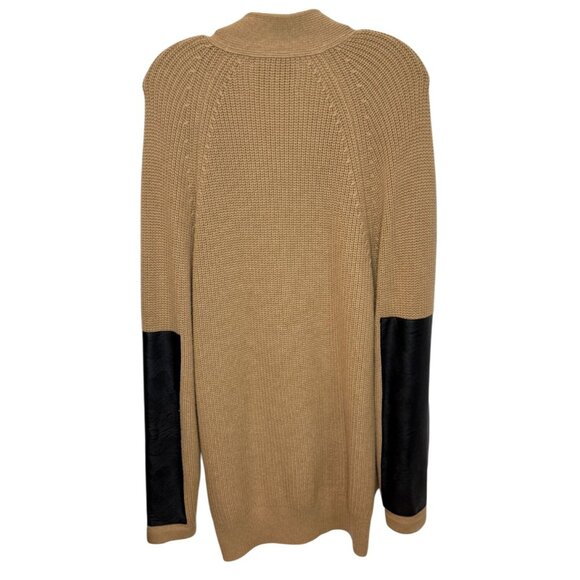 Brochu Walker Jenna Oversized Brown Cardigan Sweater - Size S - Picture 9 of 11